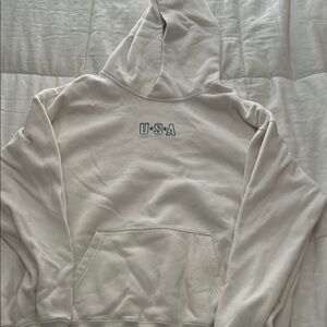 Hollister Cream Sweaters Soft Knitted Casual